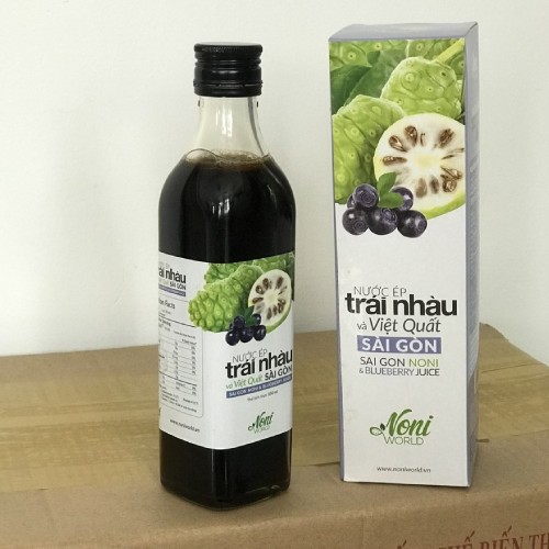 Nước Ép Trái Nhàu và Việt Quất Saigon ( hộp/ 350ml )